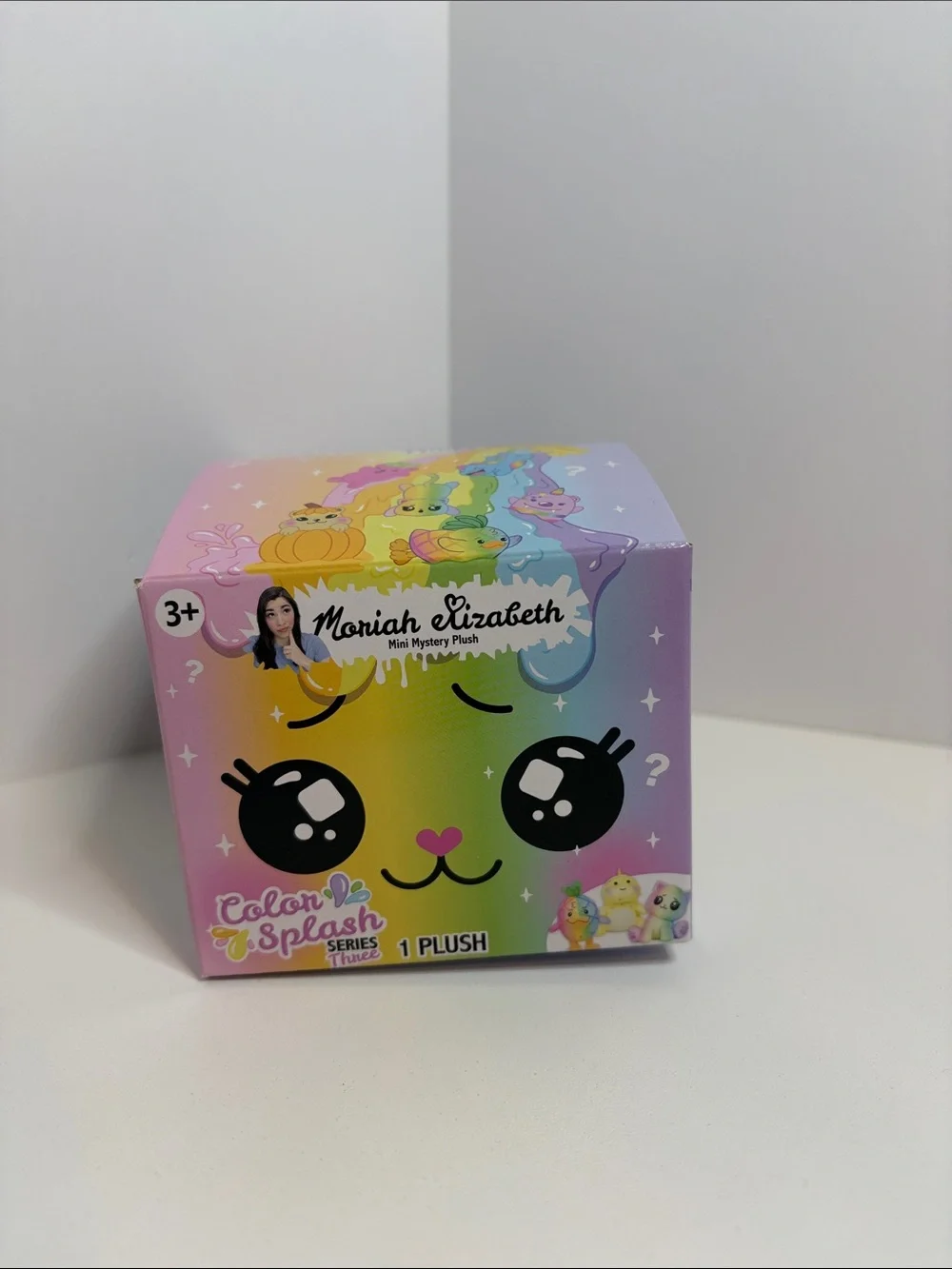 Moriah Elizabeth Color Splash Mini Mystery Plush - Pastel Rainbow Plush